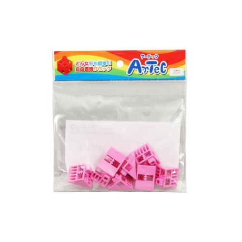 ArTeC Block Triangle A Single Item 8-Piece Set 77796 Pink