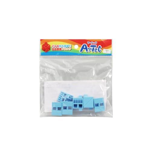 ArTeC Block Triangle A Single Item 8-Piece Set 77799 Water