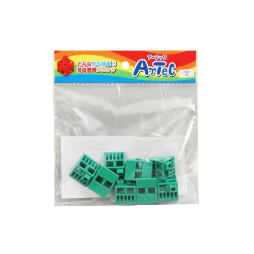 ArTeC Block Triangle A Single Item 8-Piece Set 77805 Green