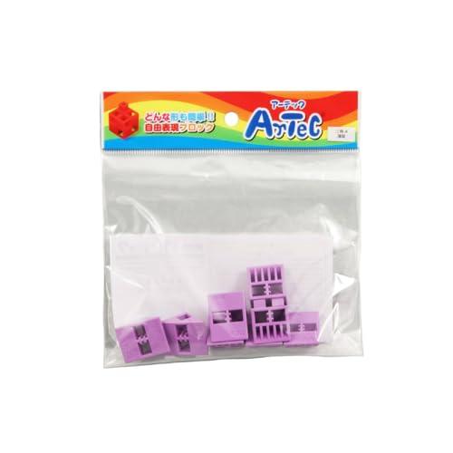 ArTeC Block Triangle A Single Item 8-Piece Set 77809 Light Purple
