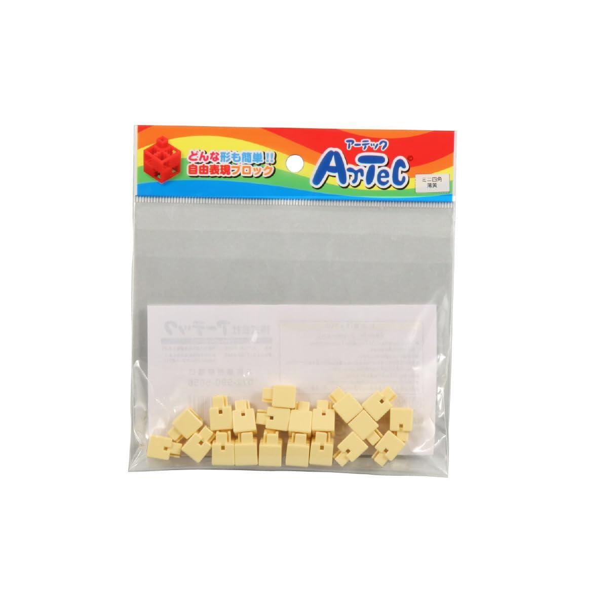 Artec Blocks Mini Square 20P Light Yellow