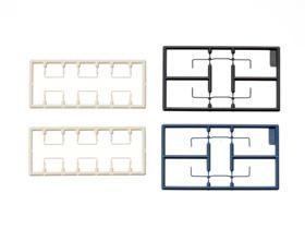 Tomytec N Gauge Handrail Release Lever (EF65PF) 2-Car Set Included Railroad Model Accessories PP0803