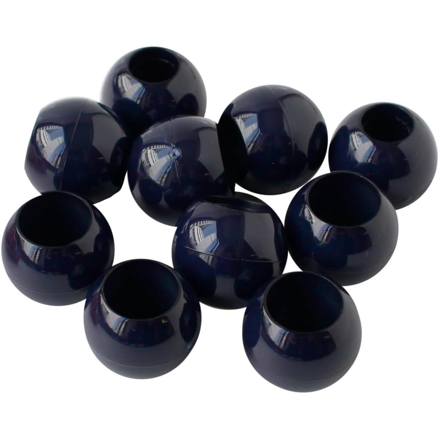 Nippon Chuko Loop Ends Outer Diameter W18×H15mm 10-Piece Pack Navy Blue N18-N