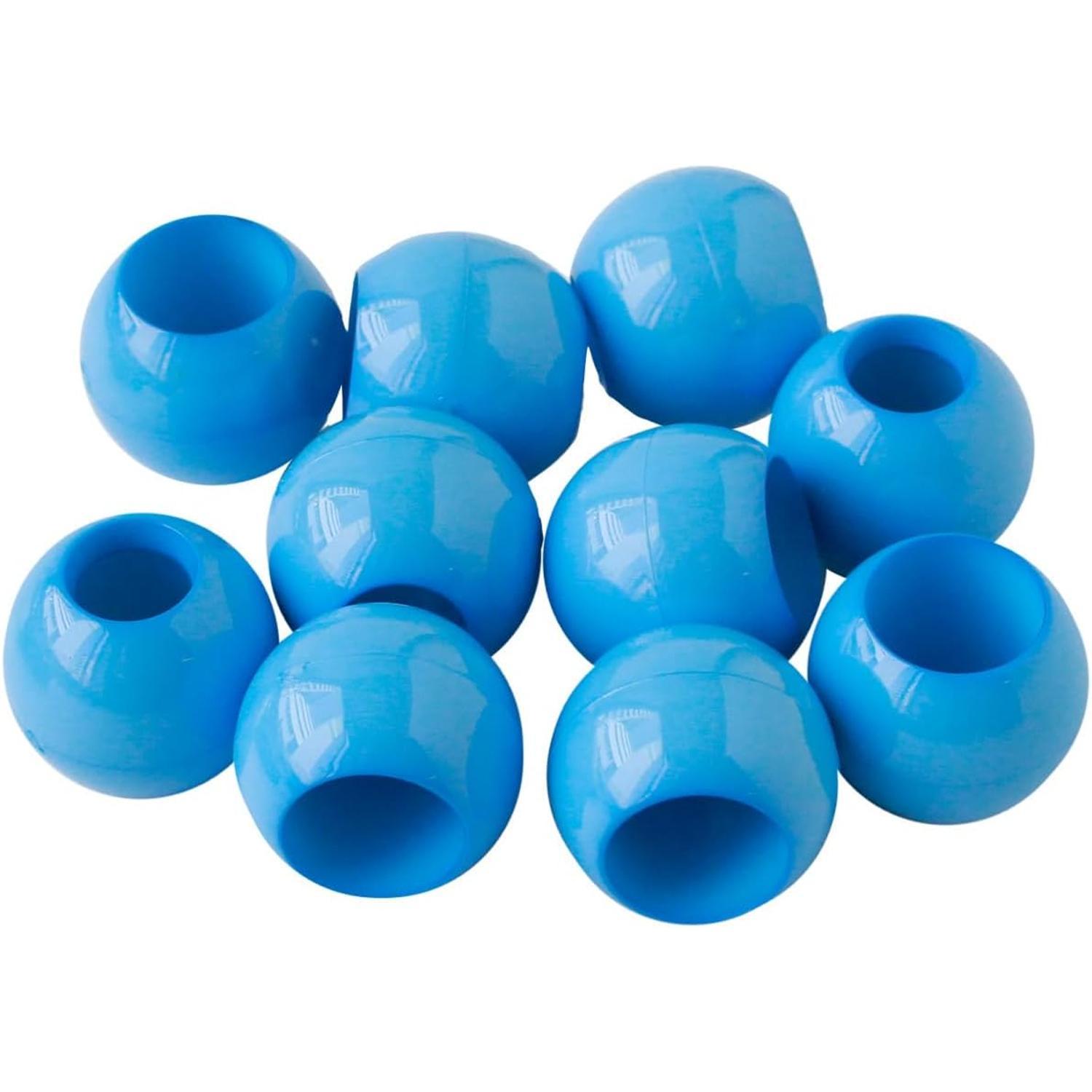 Nippon Chuko Loop Ends Outer Diameter W18 × H15mm 10-Piece Pack Light Blue N18-LB