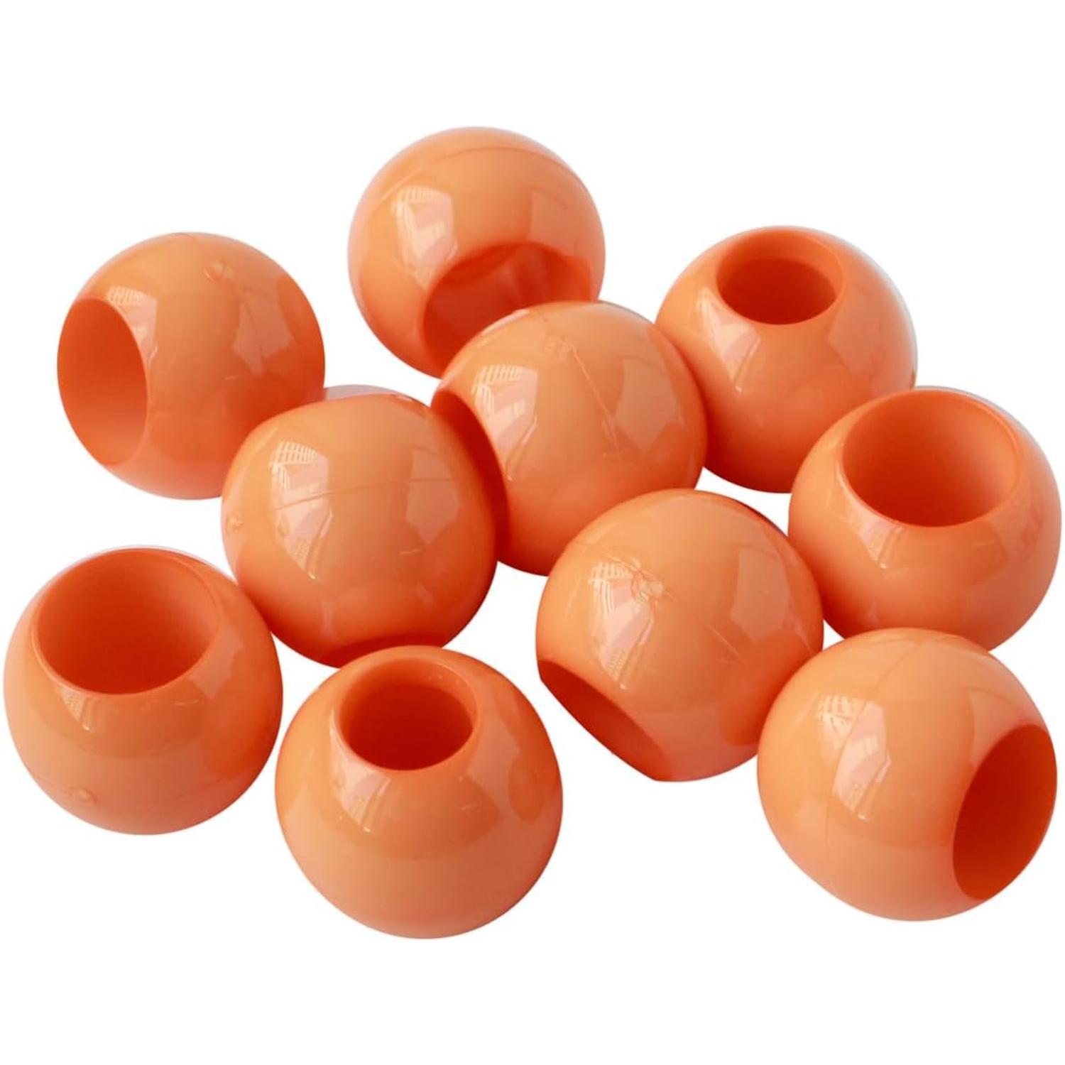 Nippon Chuko Loop Ends Outer Diameter W18 × H15mm 10-Piece Pack Orange N18-OR