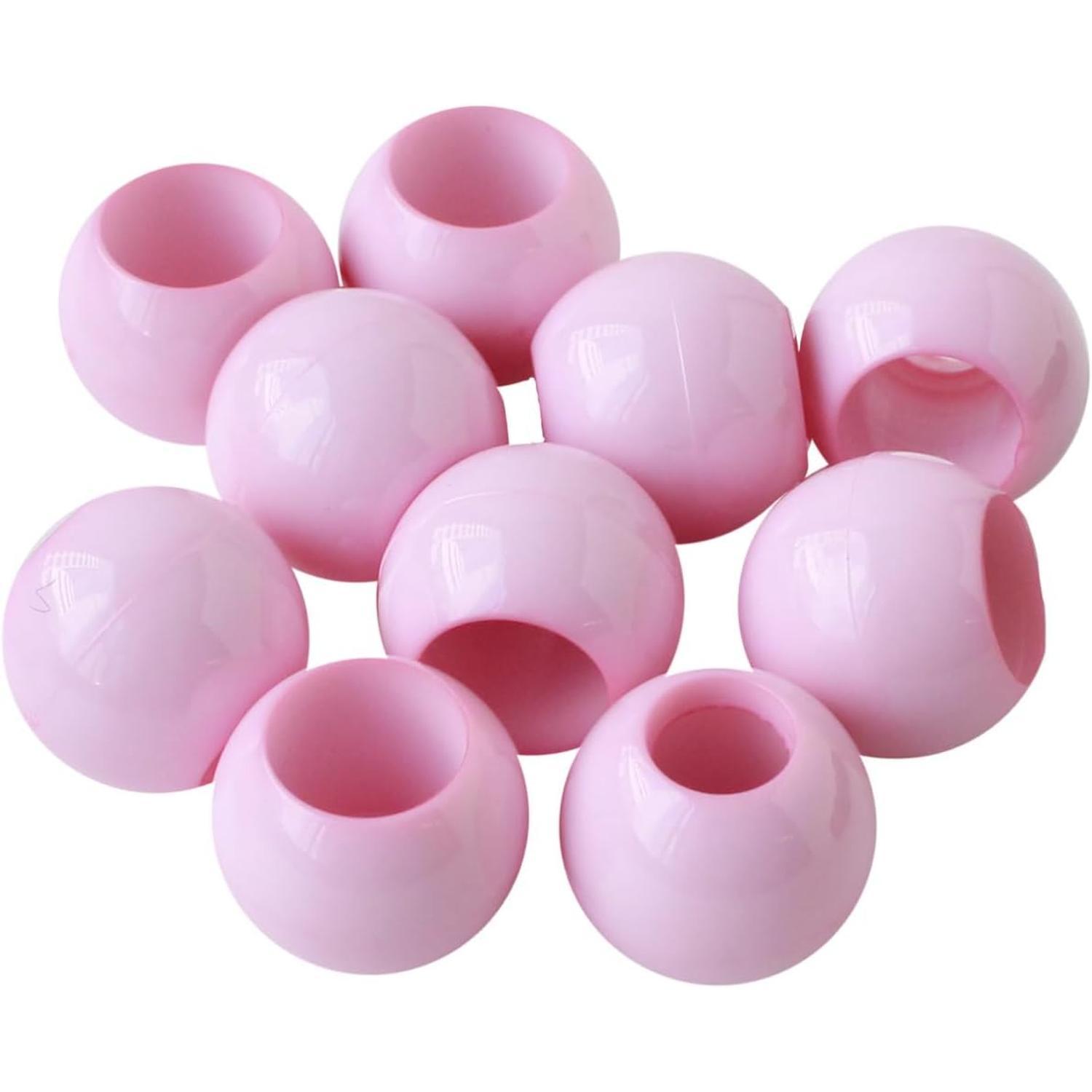 Nippon Chuko Loop Ends Outer Diameter W18 × H15mm 10-Piece Pack Pink N18-P