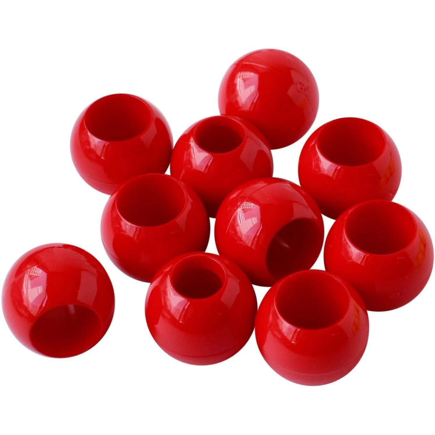 Nippon Chuko Loop Ends Outer Diameter W18 × H15mm 10-Piece Pack Red N18-R
