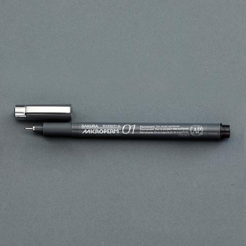 ESCO Black/Ultra-Fine Oil-Based Marker for Metal & Glass EA765MV-191