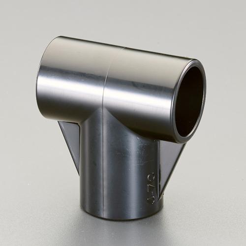 [Pipe Rack Use] 3-Way Plastic Joint (Black)