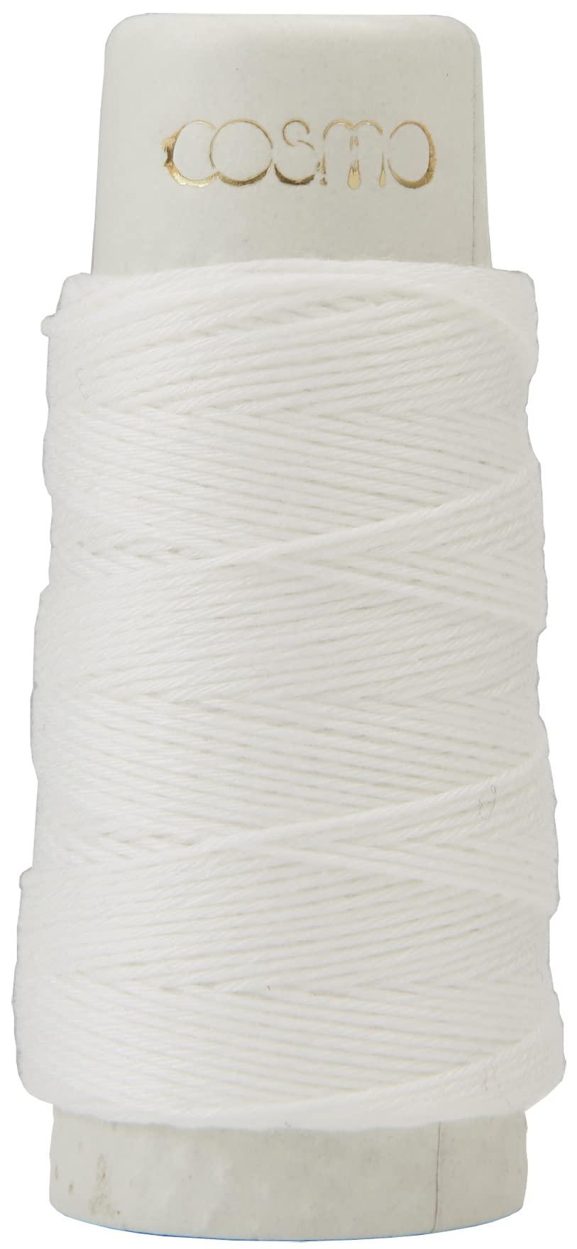 Cosmo LECIEN Hidamari Sashiko Thread Approx. 30m Col.3 White 88