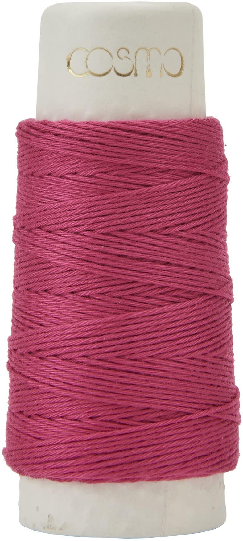 LECIEN Hidamari Sashiko Thread Approx. 30m Col.8 Deep Pink 88