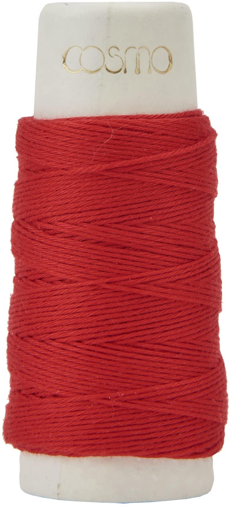 LECIEN Hidamari Sashiko Thread Approx. 30m Col.9 Red 88