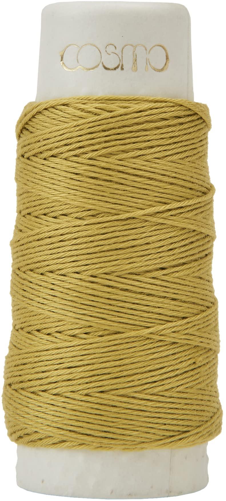 Cosmo LECIEN Hidamari Sashiko Thread Approx. 30m Col.14 Mustard 88