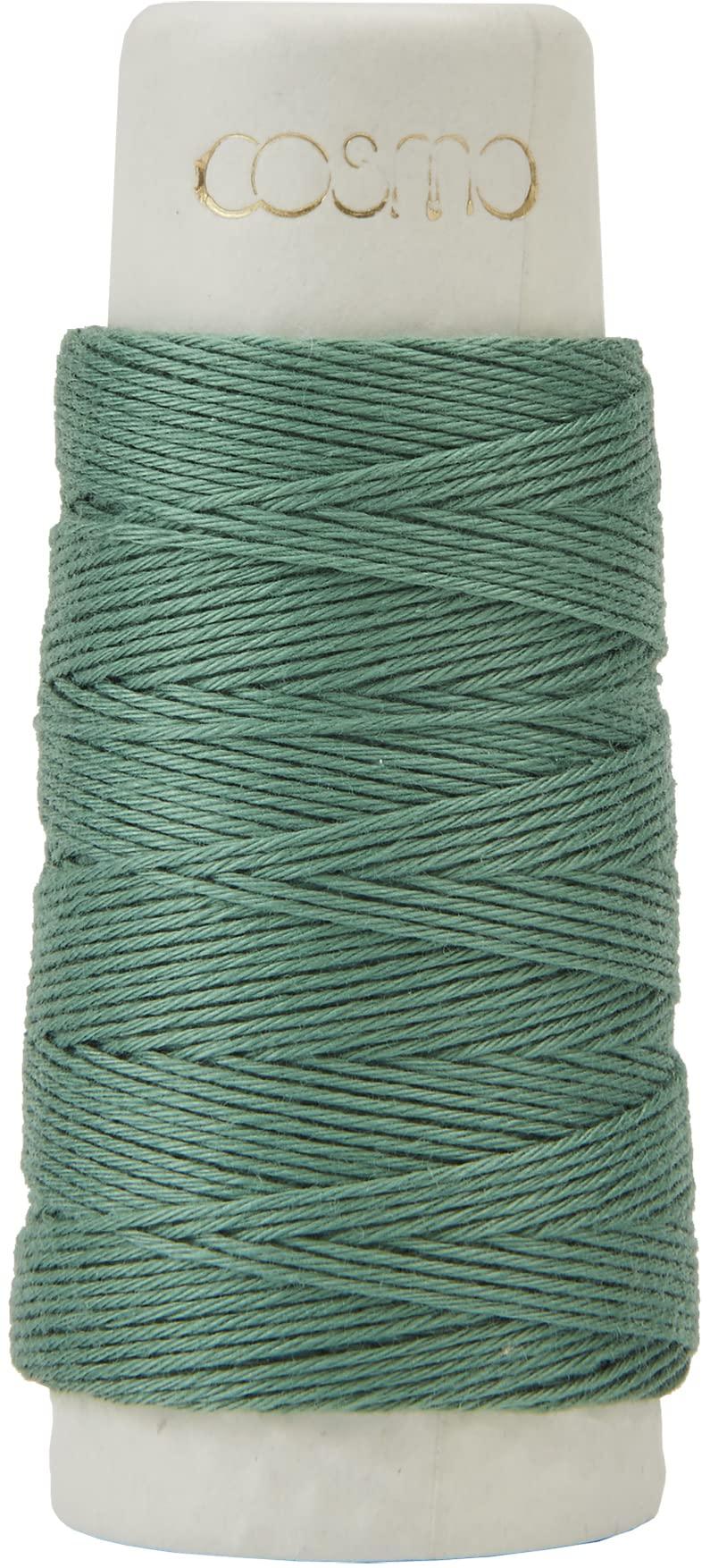 Cosmo LECIEN (Lucien) Hidamari Sashiko Thread Approx. 30m Col.17 Green 88