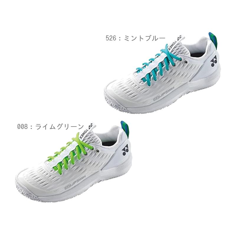 YONEX Oval Shoelaces AC570 Shoelaces Mint Blue 130cm