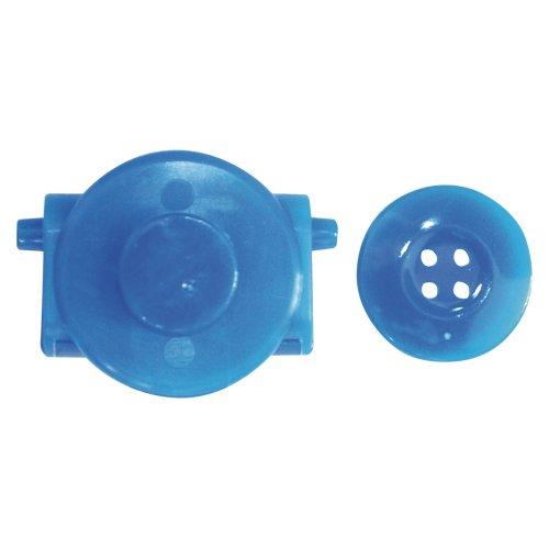 Clipware Round Non-Puncturing Pin for Name Tags - Does Not Puncture Clothing B Blue TSMAI-MA31B