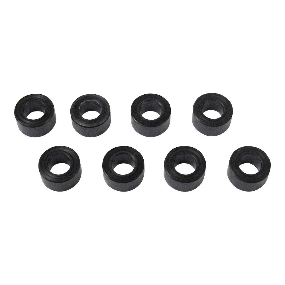 Top Line Black Delrin Spacer for M3.0, 3.0mm Thickness, 8-Piece Pack TP-5230
