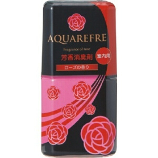 Lion Chemical Aqua Refresh Air Freshener & Deodorizer for Indoor Use, Rose Scent, 400ml, 1 Bottle
