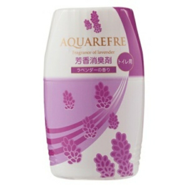 Lion Chemical Aqua Refresh Fragrance Deodorizer for Toilets Lavender Scent 400ml 1 bottle