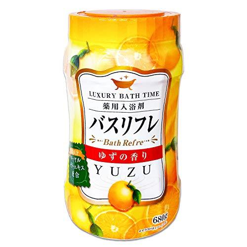 Lion Chemical Bath Refresh Medicated Bath Salt Yuzu Scent Main Unit