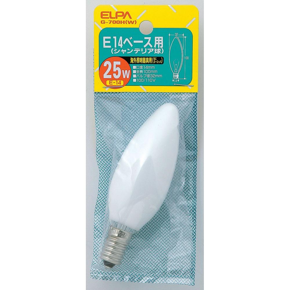 Asahi Electric ELPA Chandelier 25W G-700H(W)