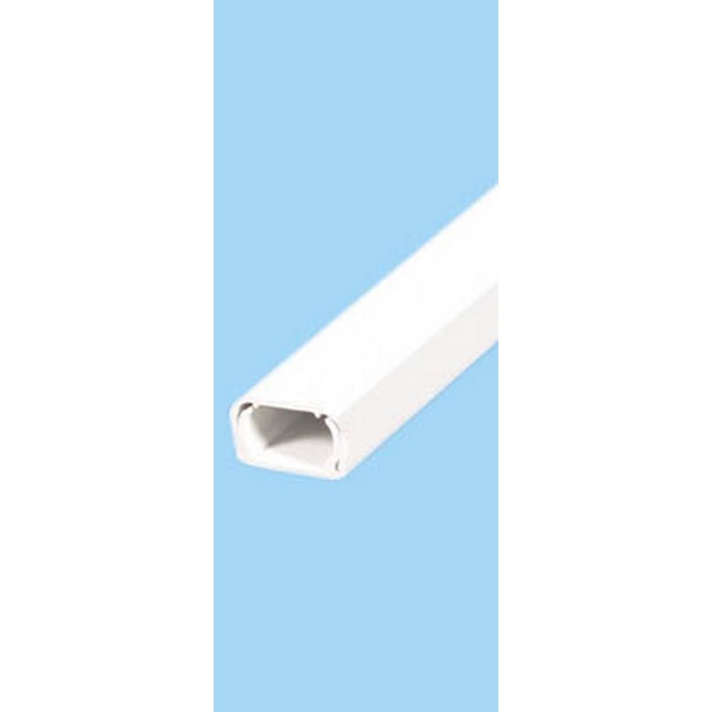 ELPA ABS Molding for Walls with Tape, Size 1, 1m, White MH-T11H(W)