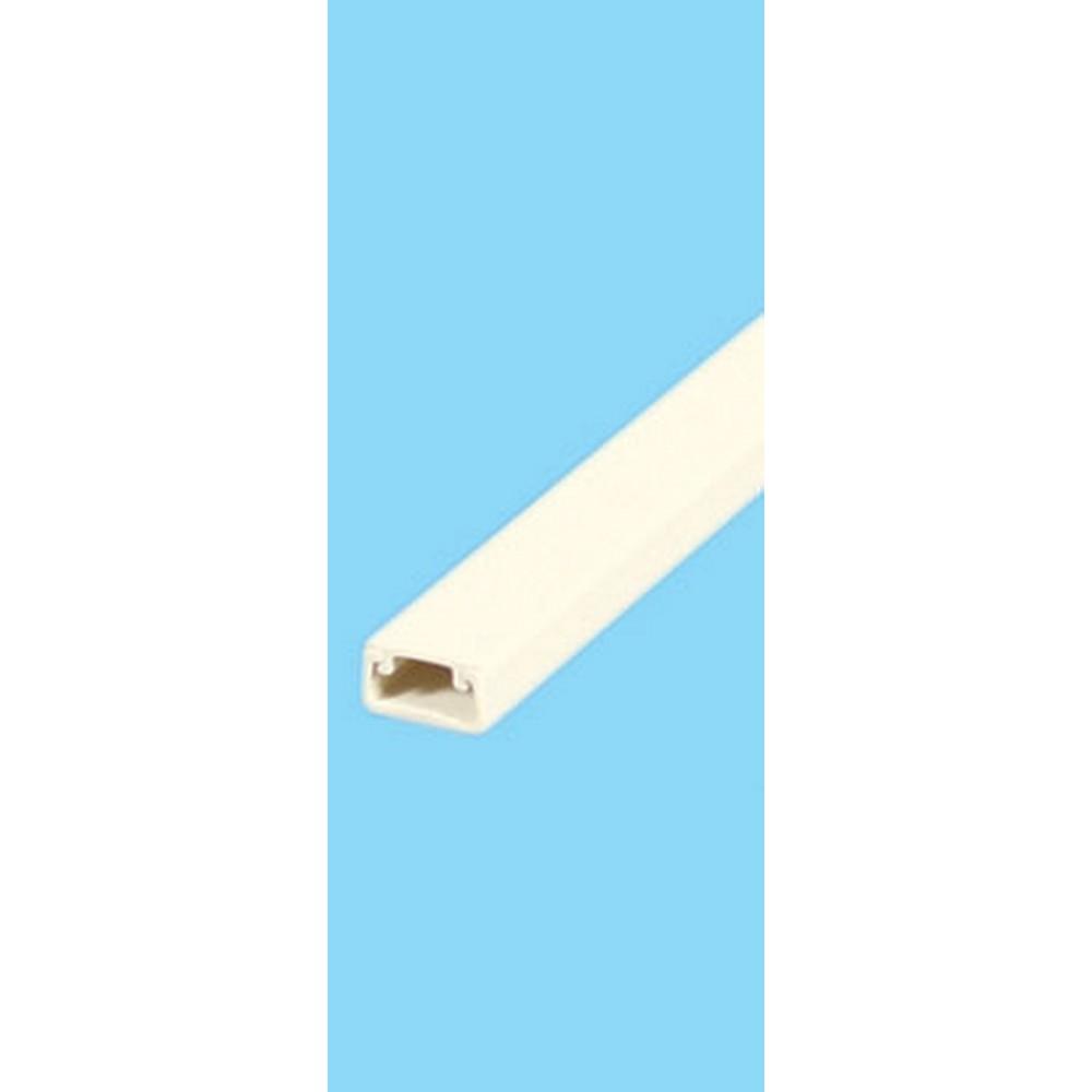 ELPA ABS Molding for Walls with Tape, Size 0, 1m, Milky White MH-T01H(M)