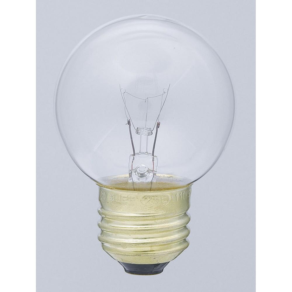 ELPA Mini Ball Bulb 5W E26 Clear G-806H (C)
