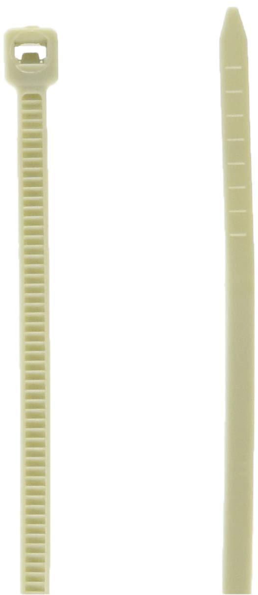 ELPA Cable Ties for Outdoor Use UV Resistant 100mm 100-Pack Tensile Strength/8.1kg Heat Resistant Weather Resistant KBZ-N100100