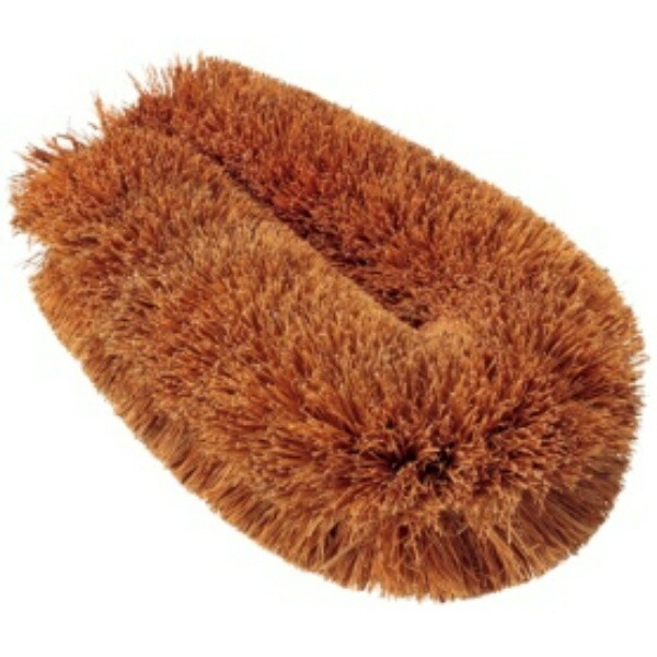 Aisen Kitchen Sponge Brown Product Size: Width 10 × Depth 5.8 × Height 19 cm Large Palm Scrubber KA123