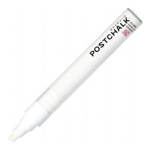Kuretake ZIG Post Chalk Marker Wet Wipe 6mm White POST-500A-000S