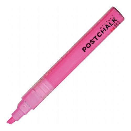 Kuretake ZIG Post Chalk Marker Wet Wipe 6mm Neon Pink POST-500A-112S