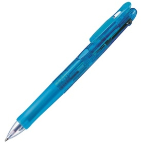 ZEBRA Clip-On G 3C Ink Colors: Black, Blue, Red Barrel Color: Light Blue B3A3-LB
