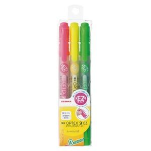 Zebra Fluorescent Marker Fluorescent Optics 2 EZ WKT11-3C 3-Color Set