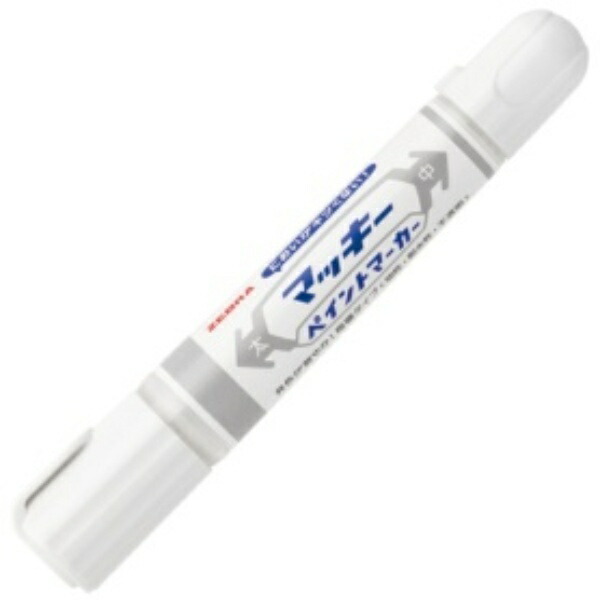 Zebra Mackie Paint Marker Bold + Medium Tip White YYT20-W 1 piece