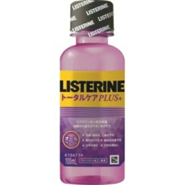 Johnson & Johnson Medicated Listerine Total Care Plus 100ml 1 bottle