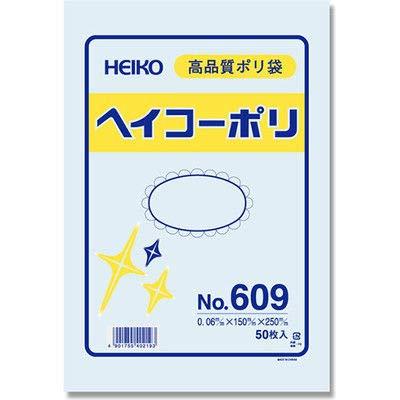 HEIKO Poly Standard Bag HEIKO Poly No.609 No Drawstring 006619900