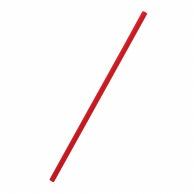 HEIKO Straight Straws 6×21 Bare Black 200-Pack (Red)