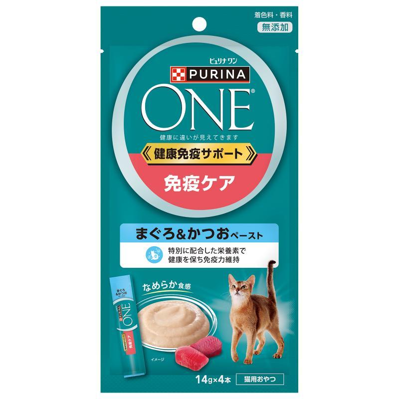 Purina ONE Cat Treats Health & Immune Support Immune Care Tuna & Bonito Paste 56g