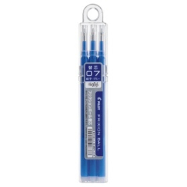 Pilot Friction Ballpoint Pen Refill 07 Blue (LFBKRF30F3L)