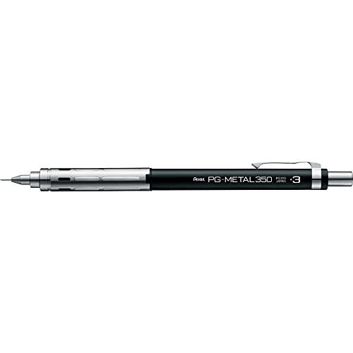 Pentel Drafting Mechanical Pencil PG-METAL350 0.3mm Black PG313-A