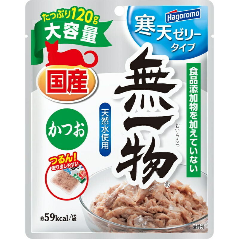Hagoromo Muippo Pouch Agar Jelly Type Bonito Flavor 120g