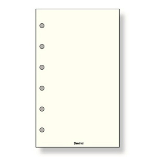 Reimei Fujii Da Vinci Refill Value Pack Notebook Plain Cream DPR264L