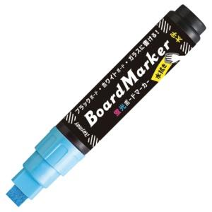 Reimei Fujii Fluorescent Board Marker, Bold, Blue LBM1047A, 1 piece