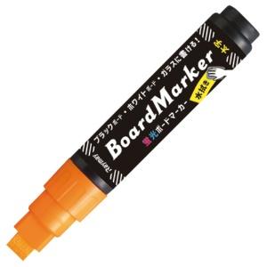 Reimei Fujii Fluorescent Board Marker, Bold, Orange LBM1047D, 1 piece