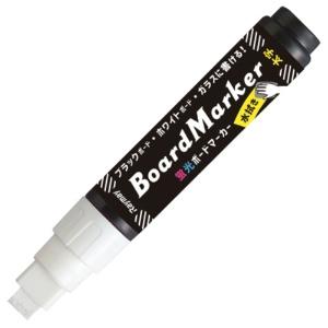 Reimei Fujii Fluorescent Board Marker, Bold, White LBM1047W, 1 piece