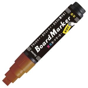 Reimei Fujii Fluorescent Board Marker, Bold, Brown LBM1047C, 1 piece