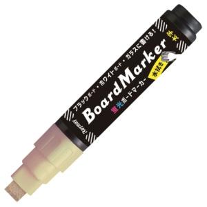 Reimei Fujii Fluorescent Board Marker, Bold, Beige, LBM1047J, 1 piece