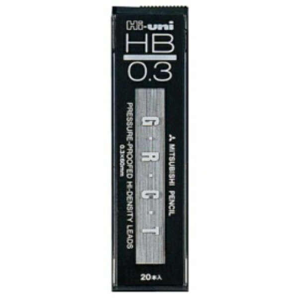 Mitsubishi Pencil Hi-Uni 0.3 HB Mechanical Pencil Lead