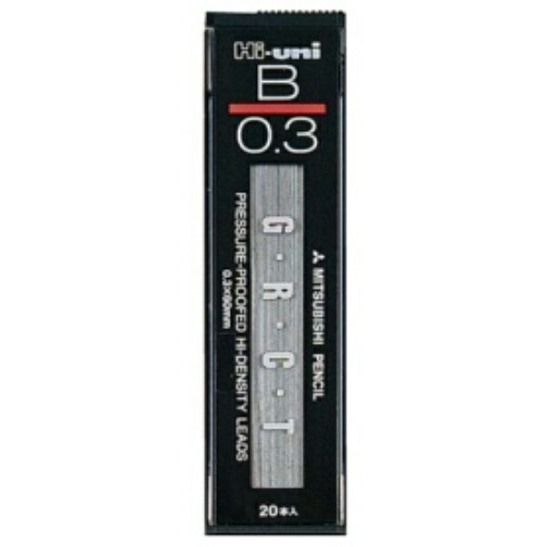 Mitsubishi Pencil Hi-Uni 0.3 B Mechanical Pencil Lead